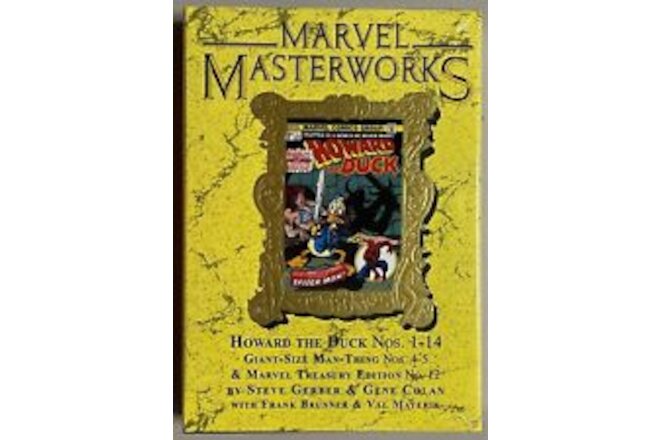 Marvel Masterworks Howard the Duck HC Vol 300 Limited Edition Variant Cover NEW