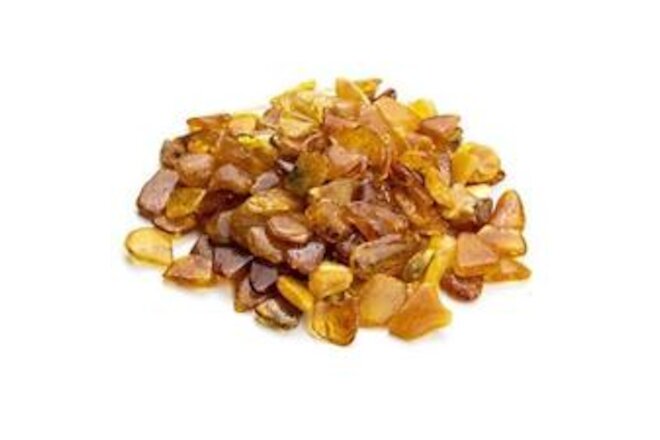 Amber Stones and Raw – 100% Natural Baltic Chips Ambar 20g / 0.7oz Polished