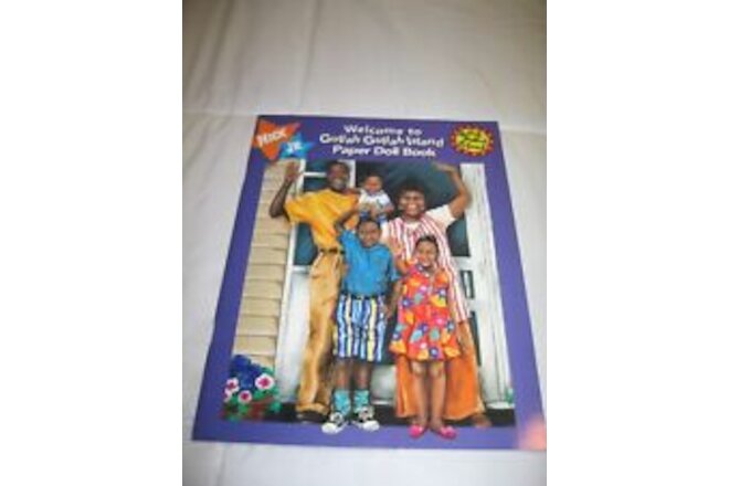 Vintage 1996 African American Welcome to Gullah Island Paper Doll Book NEW