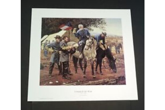 Don Stivers Civil War Print - The Council Of War - MINT - Never Framed