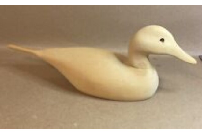 Solid Wood Blank Drake Pintail Decoy Kit carving Arts & Crafts - Sporting Duck