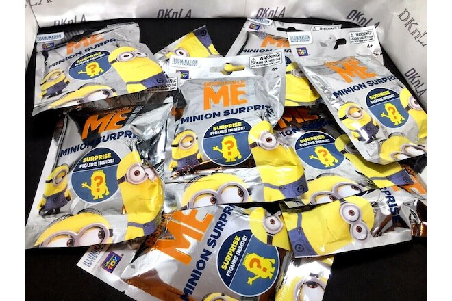Lot of 2 - Despicable Me  "Minion Surprise" Blind Bags - Unopened - Brand New