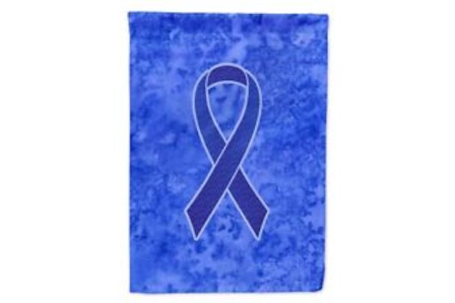 Carolines Treasures An1202gf Dark Blue Ribbon For Colon Cancer Awareness Flag