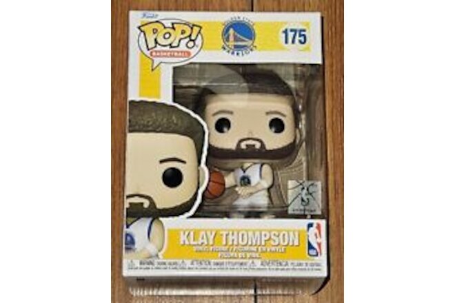 Funko Pop Basketball #175 Klay Thompson Golden State Warriors White Jersey