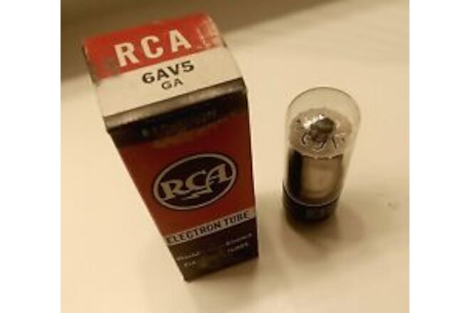 RCA 6AV5GA Electron Tube - New Old Stock