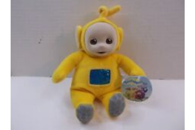 LAA-LAA Yellow TELETUBBIES 8" Plush W/Tags By Eden Vintage 1998 / New with Tag