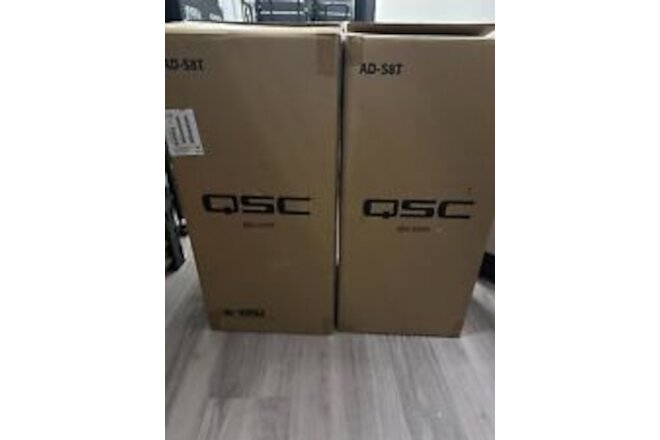 QSC ADS8T BLACK - 2-Way Surface Speaker (Pair)