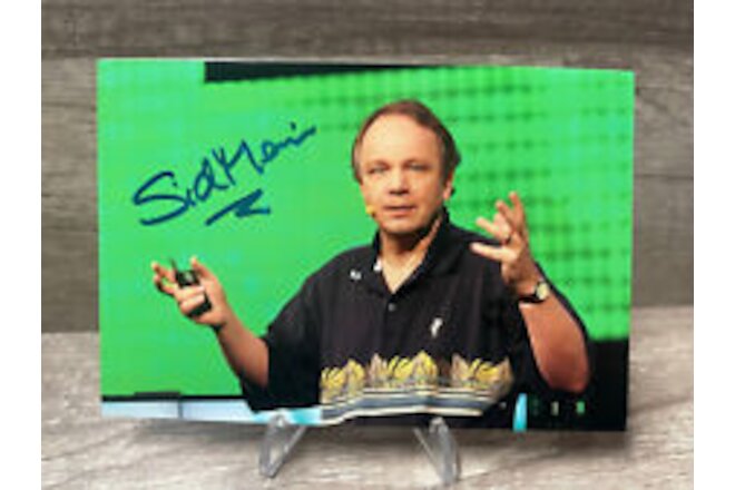 Sid Meier Video Game Civilization Anthology Hand Signed 4x6 Photo TC46-2421