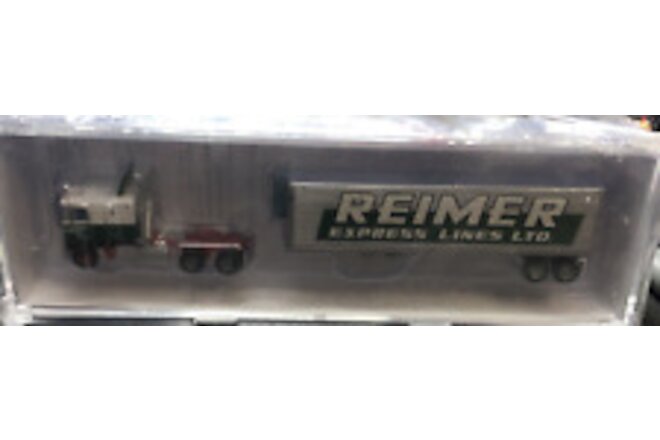 Trainworx N Scale REIMER Kenworth K100 W/40' Trailer 51072 NEW RARE
