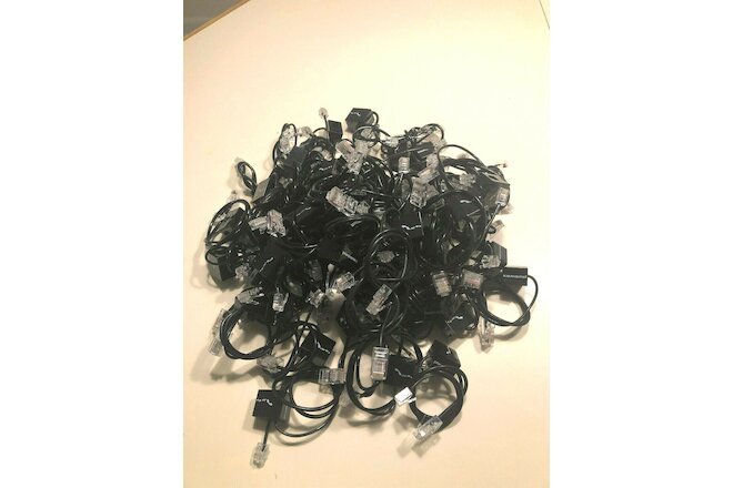 NEW * LOT of 30 POLY / PLANTRONICS Interface  Cables #86007-01  $5.00 Each NEW