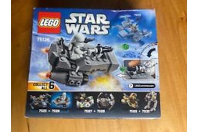 LEGO Star Wars: First Order Snowspeeder Microfighter 75126 Box Has Minor Damage
