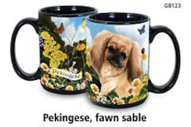 Garden Party Mug - Fawn Sable Pekingese