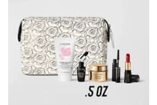 Lancome 6 Piece Gift set , Absolue Soft Cream , Mascara And Pouch
