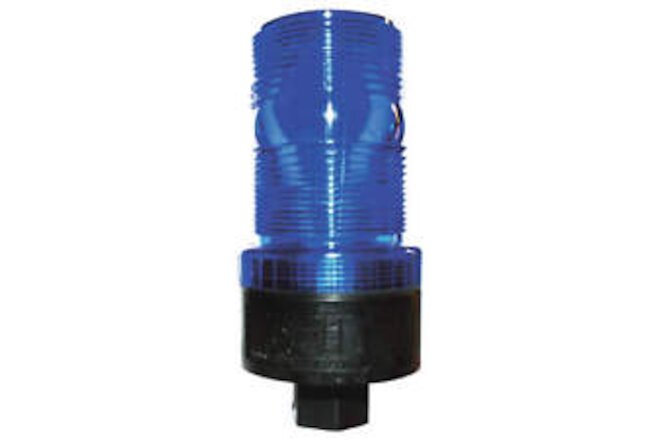 RAILHEAD GEAR M490 LED B Warning Strobe,Blue,LED,120VAC