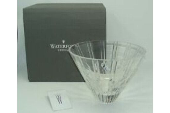 VINTAGE WATERFORD CRYSTAL MERIDIAN MODERN STYLE BOWL NEW IN BOX MADE IN IRELAND