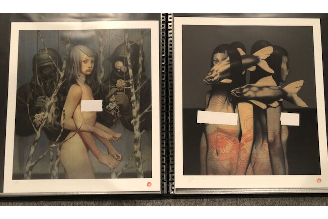 Joao Ruas Echoes and Drowned Signed and Numbered Art Print Poster Knots Exhibit