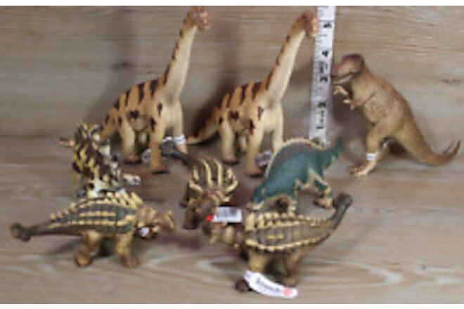 Schleich Lot of 8 Dinosaur Figures