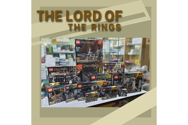 LEGO: The Lord of the Rings brand-new, unused, unopened item Complete Set 12 box