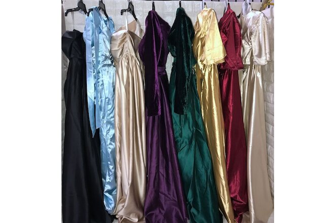 Wholesale Lot of 8p Women's Prom Bridesmaid dresses Formal Party Wedding dress