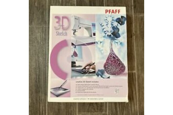 Pfaff 3D Creative Sketch Embroidery Software NEW
