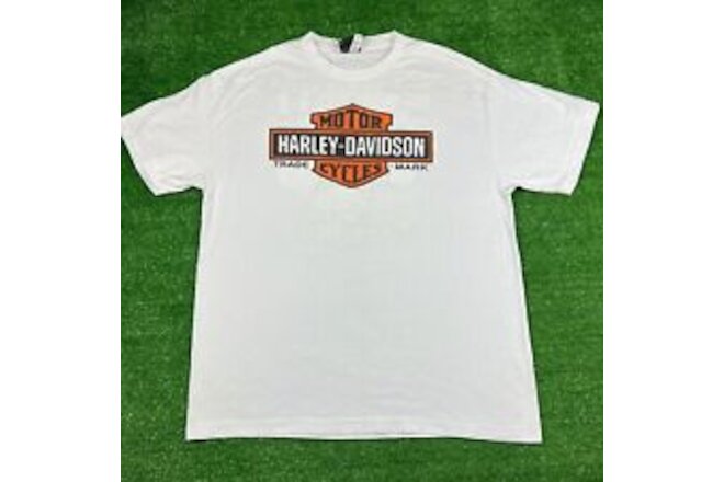 2020 Harley Davidson Barnett El Paso, Texas White T-Shirt Size XL