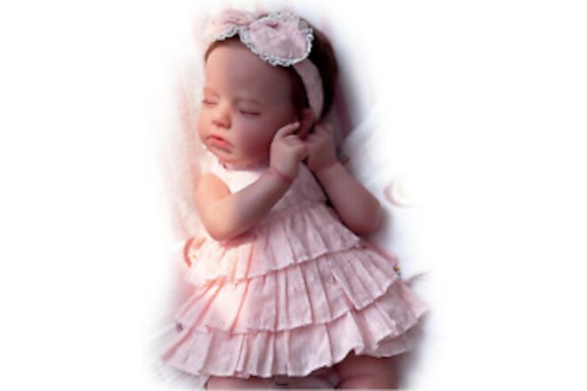 Realistic Reborn Baby Dolls - 20 Inch Sleeping Soft Weighted Reborn Doll, Handma