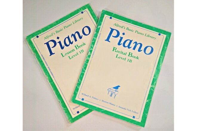 Alfreds Basic Piano Library Level 1B Lesson Recital Instruction 2106 2113