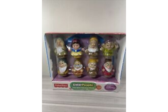 New! Fisher Price Little People Snow White and the Seven Dwarfs Disney NIB