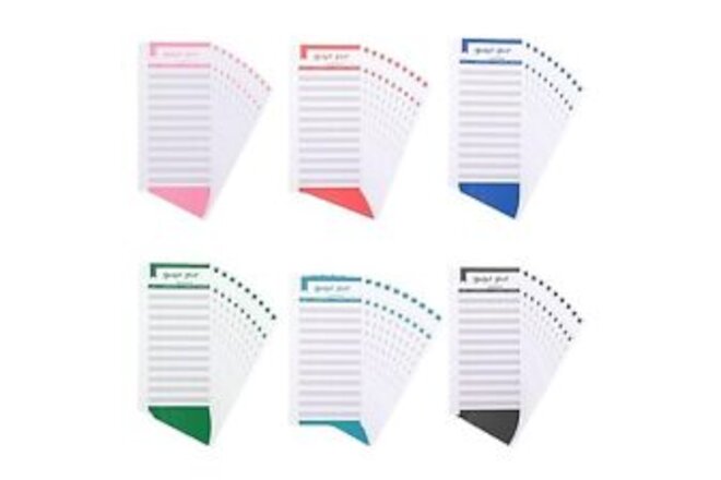 A6 Budget Sheets, 60 Pack 6-Hole Expense Tracker Money Tracking Sheet for Bud...