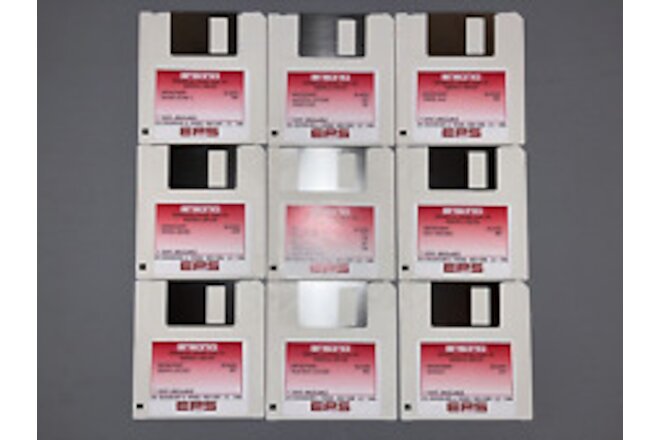 Ensoniq EPS ESSENTIAL SOUND DISK Set of Original Issued Sound Disks