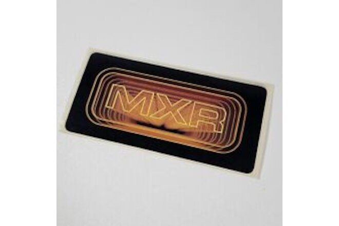 Vintage MXR Guitar Effects Pedal Sticker New Old Stock NOS 1970s 1980s 70s 80s A
