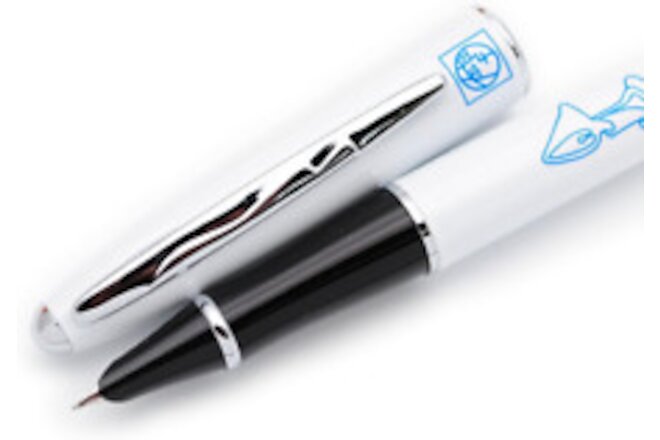 606 Ultrafine Accounting Fountain Pen EF Nib Original Box (Pearl White)
