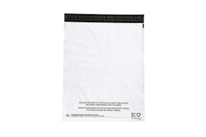USPACKSMART White Plastic Poly Mailers 12"x15" | Shipping Bags for Clothing, ...