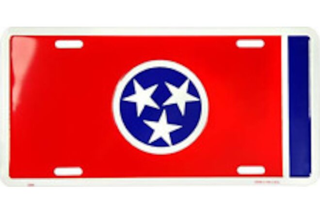 HangTIme Tennessee State Flag Lilcense Plate