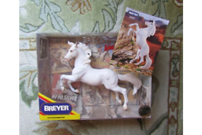 SILVER ~   Lone Ranger's  Famous White Stallion  --  NO VHS Tape  --  Horse only