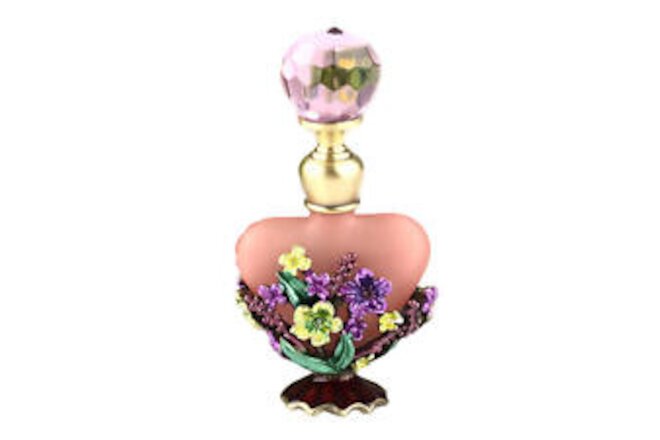 5ml Flower Empty Perfume Bottle Refillable Vintage Scent Bottle Ladies Gift