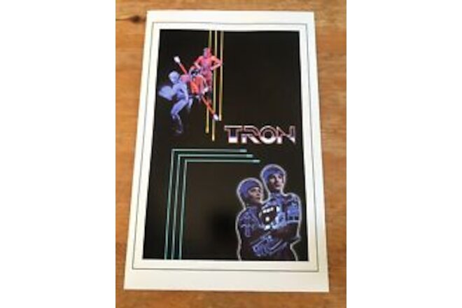 Tron 11" x 17" Movie Poster Disney Sci-Fi Classic Film Collage