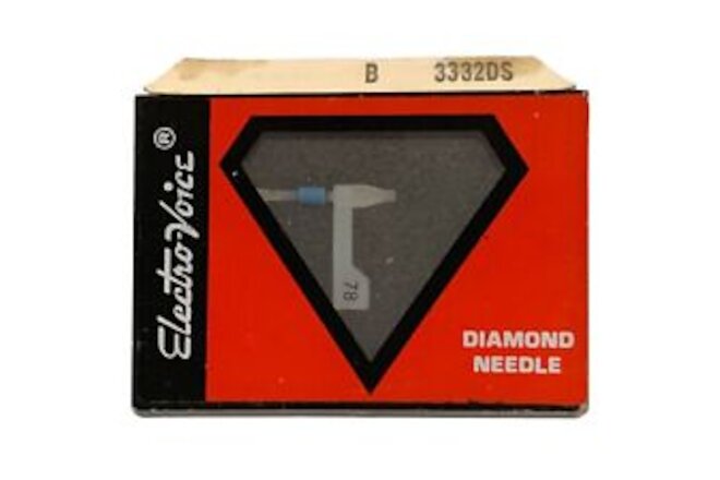 VTG 1980s Electro-Voice B 3332DS Stylus Turntable Diamond Needle for 78 RPM