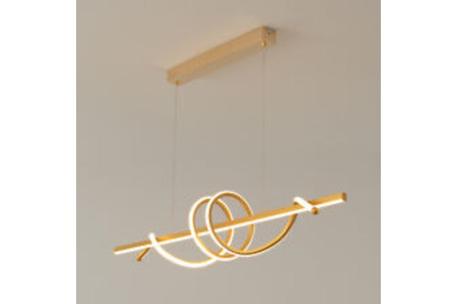 Modern LED Kitchen Island Light Pendant Chandelier Dimmable Lamp Ceiling Fixture