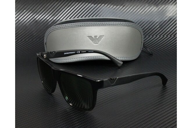 EMPORIO ARMANI EA4035 501771 Black Grey Green 58 mm Men's Sunglasses