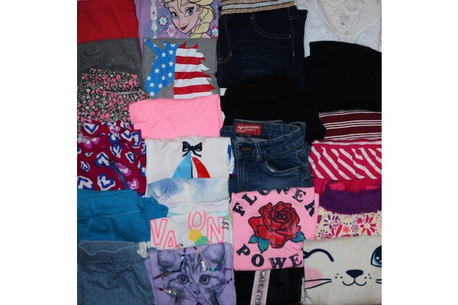 Amazing Girls Size 10, 10/12 Spring/ Summer Clothing Lot Of 24 Pieces Lot 4