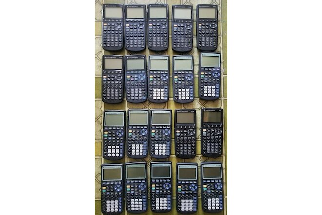 20 TI Calculators for Parts or Repair: 11 TI-83 Plus, 8 TI-86, 1 TI-89