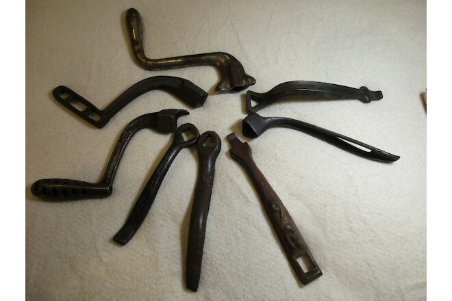 CAST IRON STOVE TOOLS MONARCH 8 PIECE MISC LIFTERS & SHAKERS