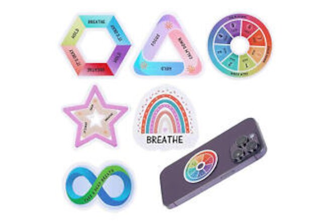 Calm Stickers 12pcs Calming Textured Adhesive Strips Toys Sensory Stickers