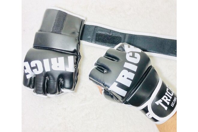 Trice New! MMA KickBoxing UFC Training Gloves. 100% Durable Leather