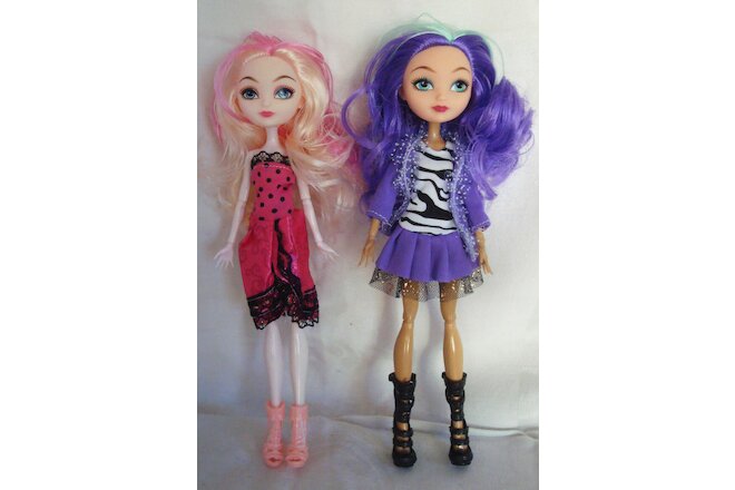 Ever After High Clone Dolls with Clothes and Shoes Lot of 2 dolls US Seller