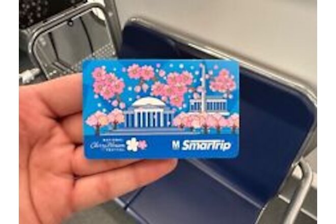 2024 National Cherry Blossom Festival Washington DC WMATA Smartrip Metro Card
