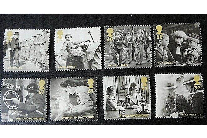 Great Britain 2010 Britain Alone Set of 8 MNH stamps