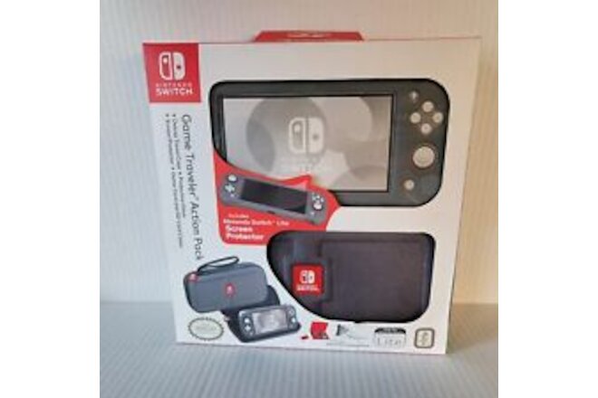 NEW | Nintendo Switch LITE Game Traveler Action Pack Case | Screen Protector