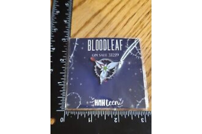 HMH Teen Crystal Smith Book BloodLeaf Enamel Pin G9